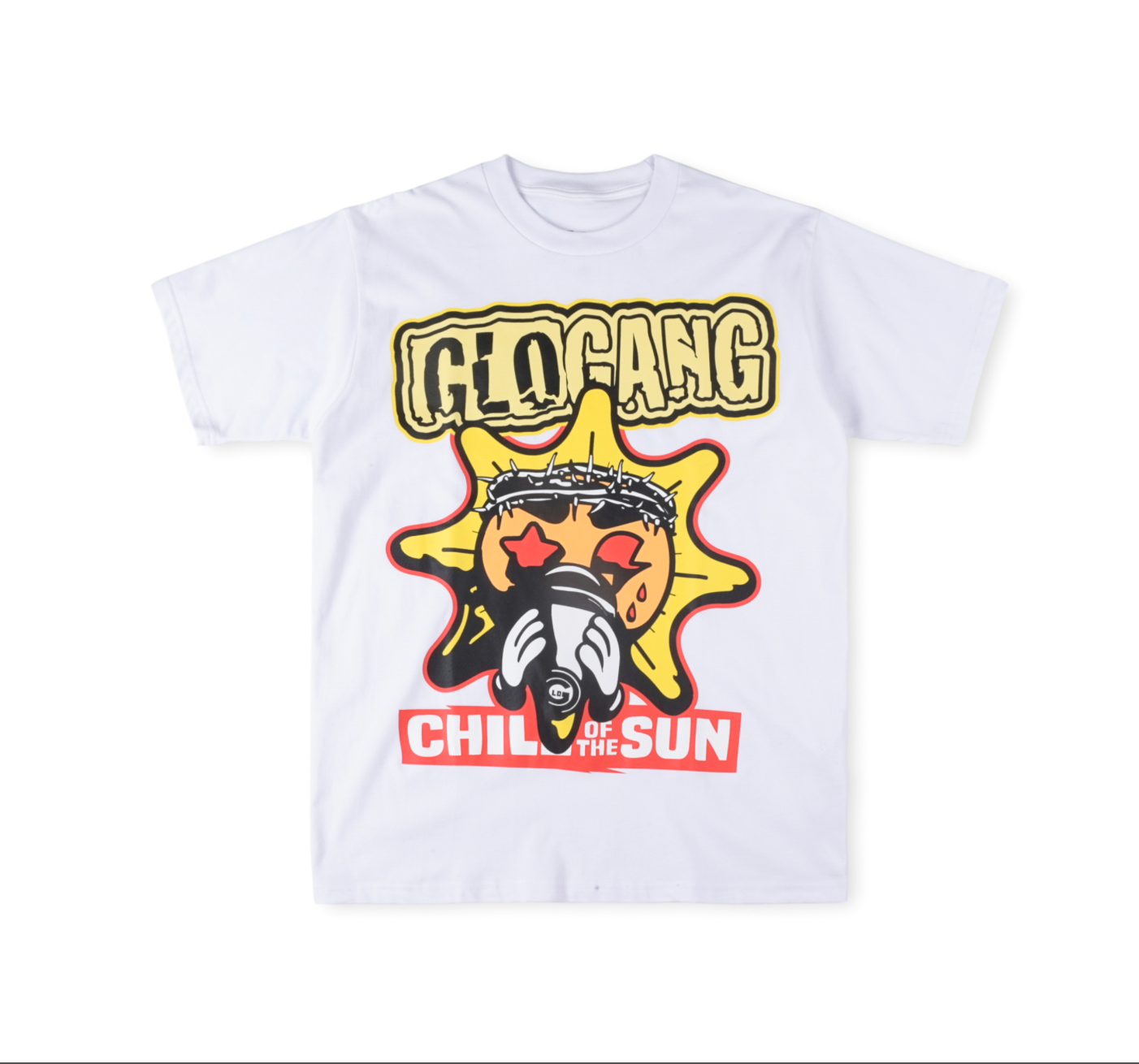 PLAYERA GLO GANG CHILL ON THE SUN