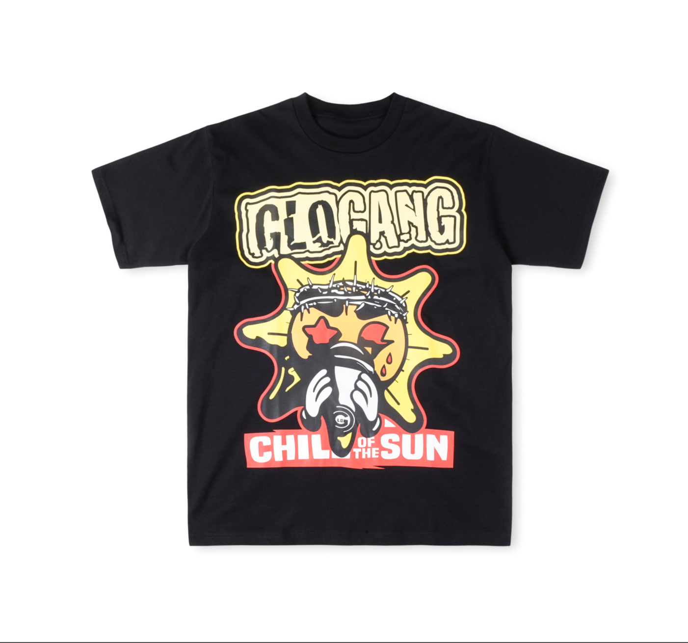 PLAYERA GLO GANG CHILL ON THE SUN