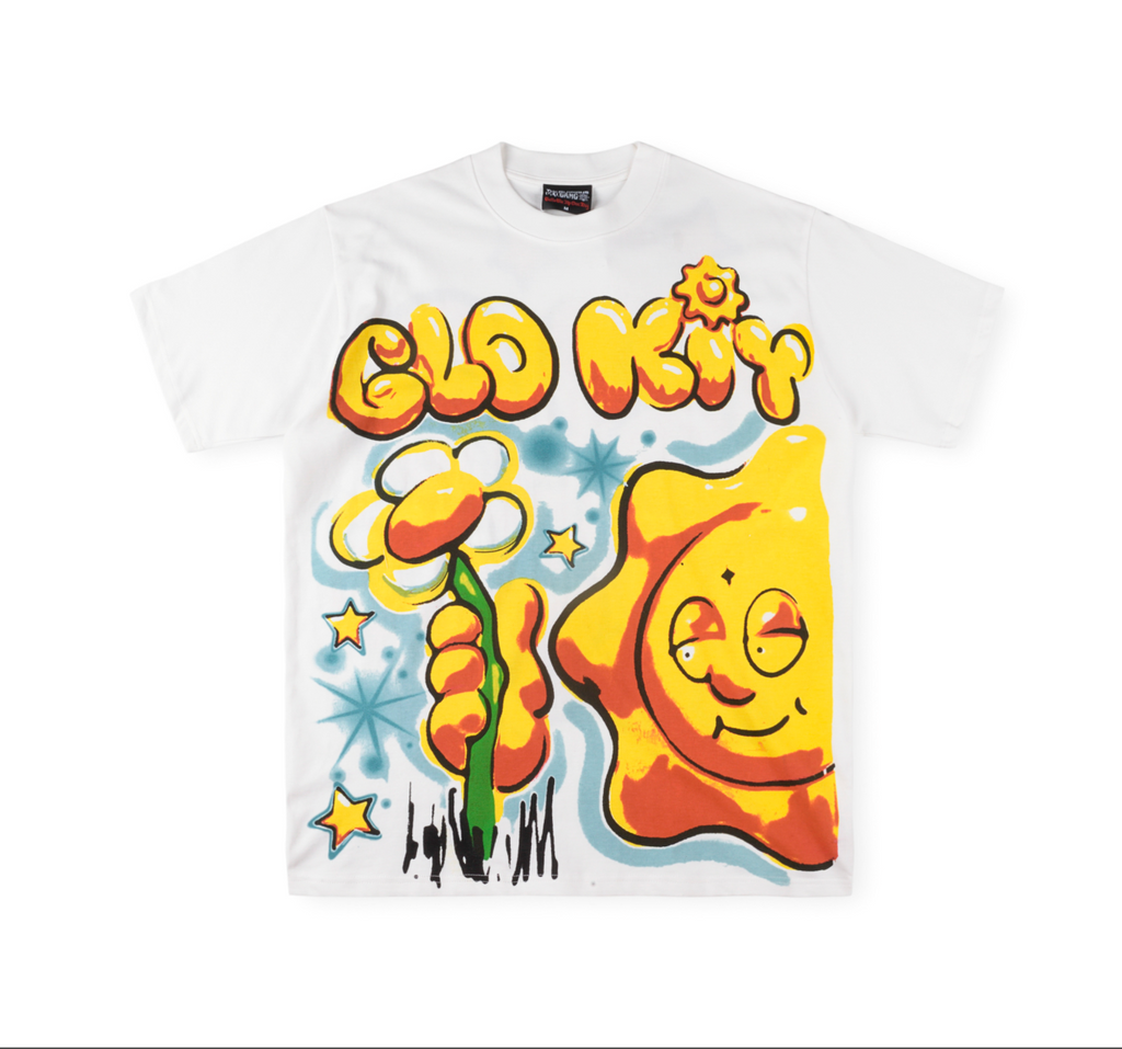 PLAYERA GLO GANG SUNNY GOLDEN