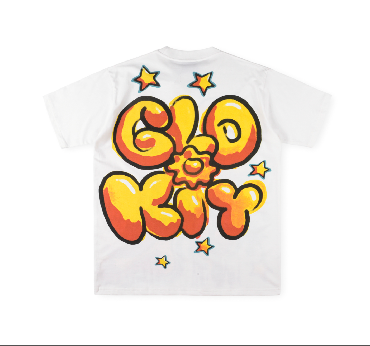 PLAYERA GLO GANG SUNNY GOLDEN