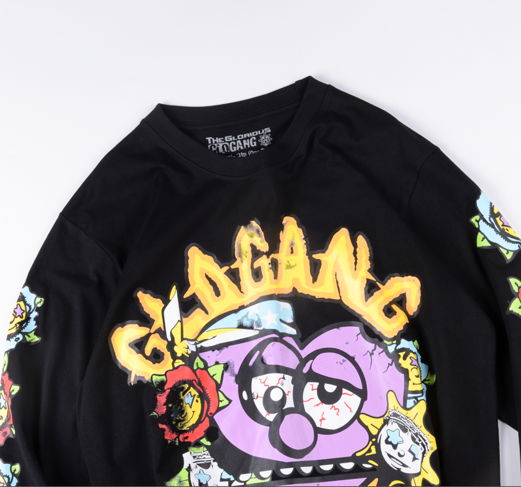 PLAYERA GLO GANG LOVE