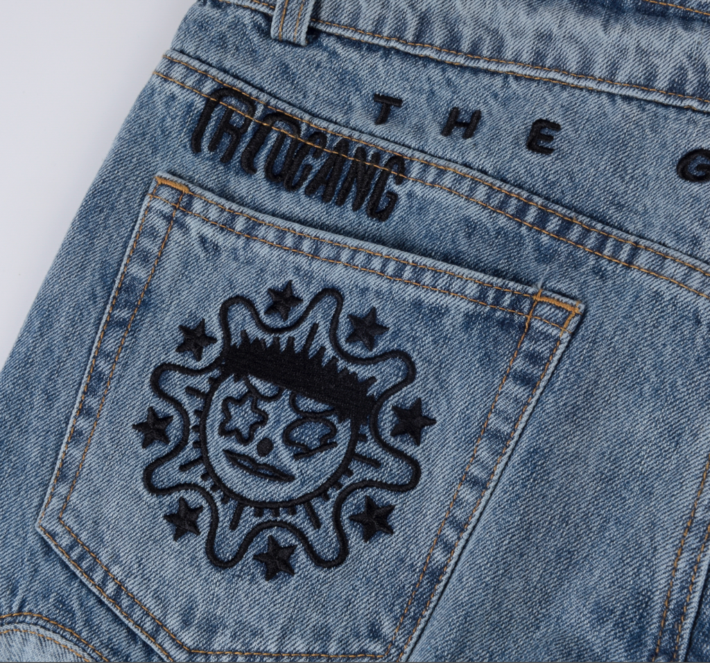 PANTALON GLO GANG PATCHWORK