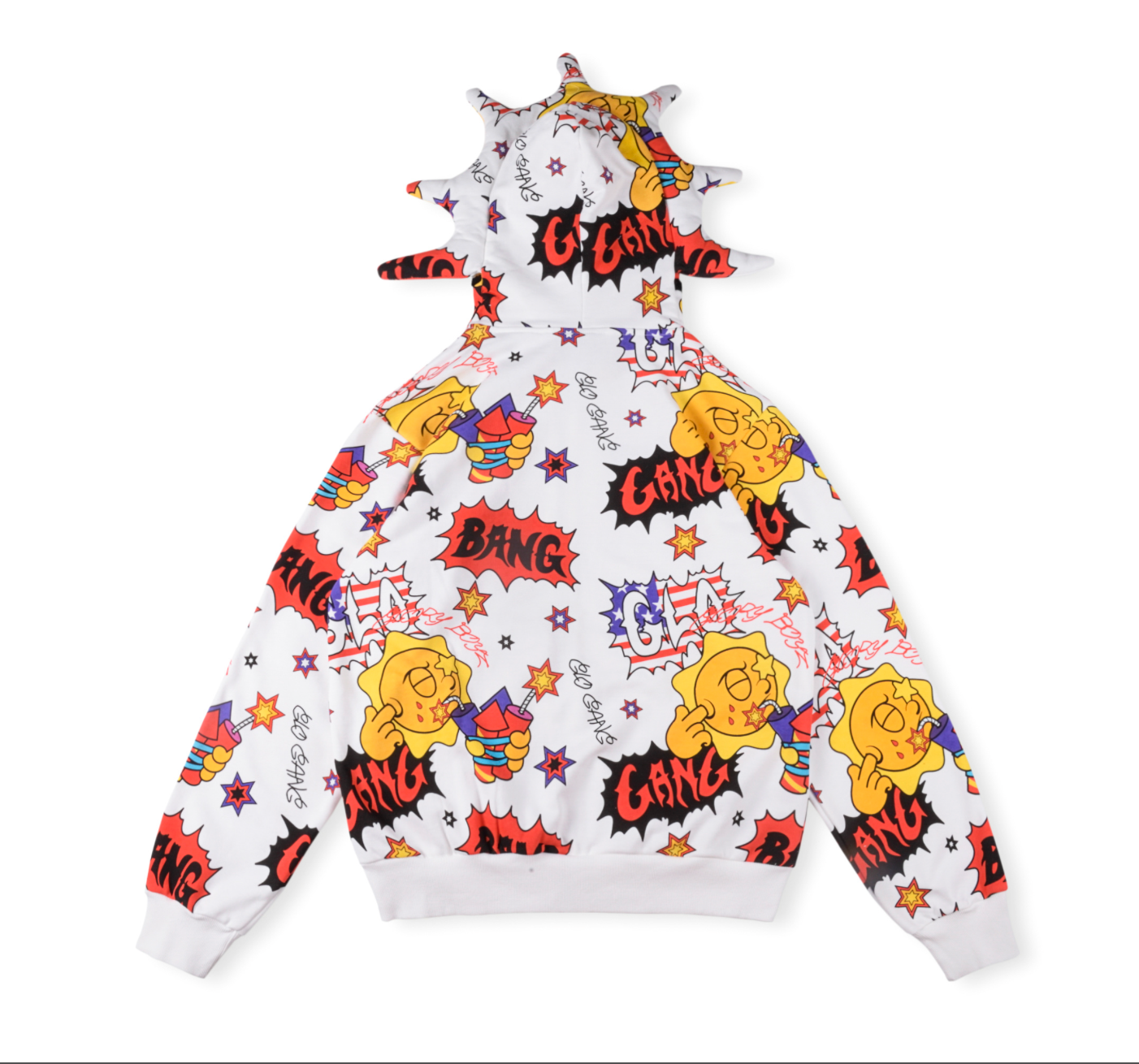 HOODIE ZIPPER GLO GANG BANG