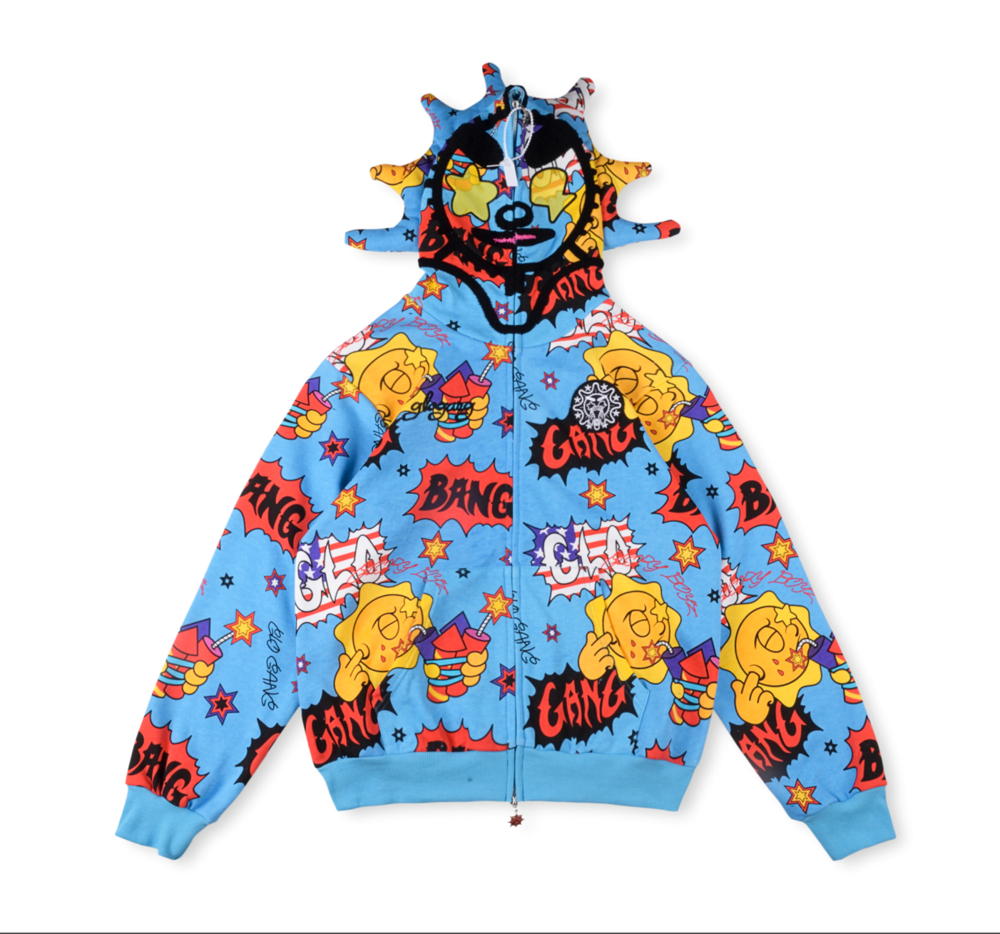HOODIE ZIPPER GLO GANG BANG