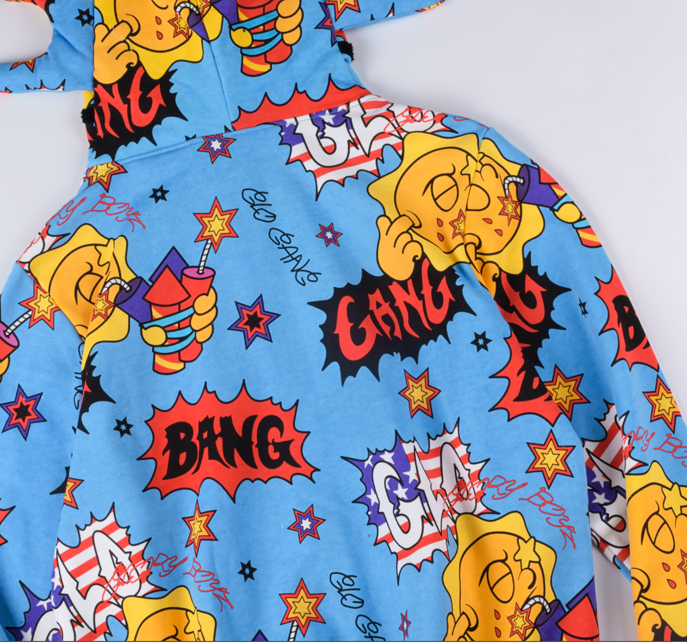 HOODIE ZIPPER GLO GANG BANG