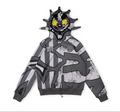 HOODIE ZIPPER GLO GANG FLAG HOODIE