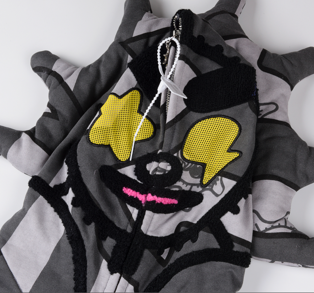 HOODIE ZIPPER GLO GANG FLAG HOODIE