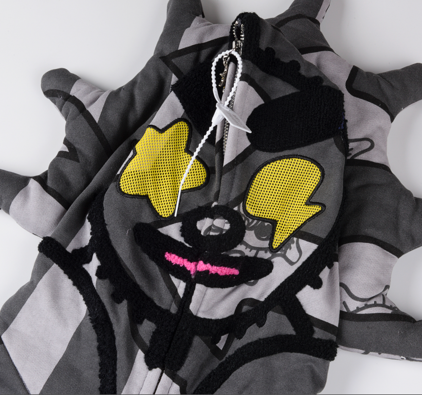 HOODIE ZIPPER GLO GANG FLAG HOODIE