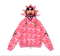 HOODIE ZIPPER GLO GANG I HEART