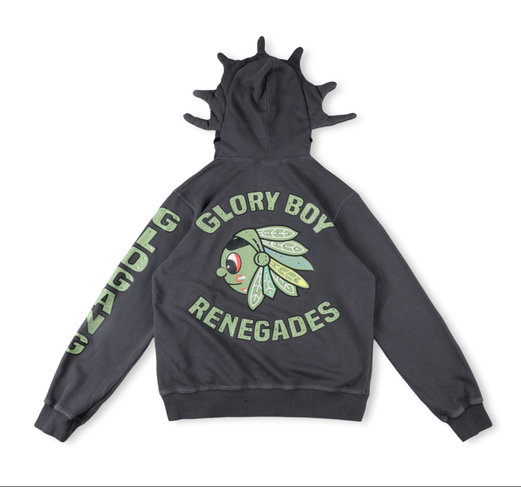 HOODIE ZIPPER GLO GLANG RENEGADES