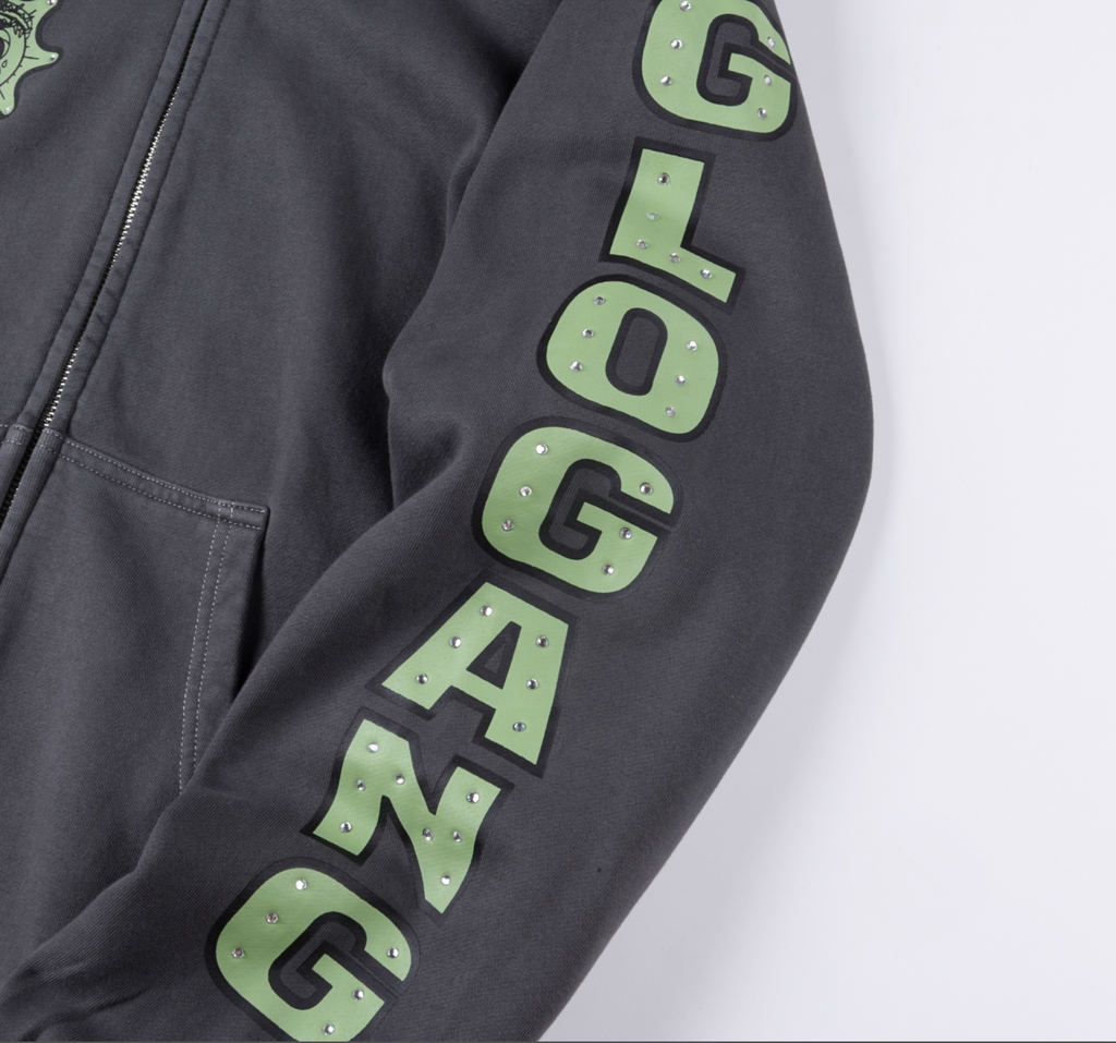 HOODIE ZIPPER GLO GLANG RENEGADES