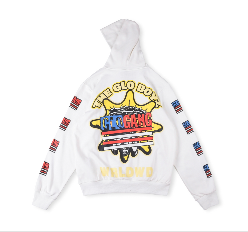 HOODIE ZIPPER GLO GANG CHILL ON TE SUN