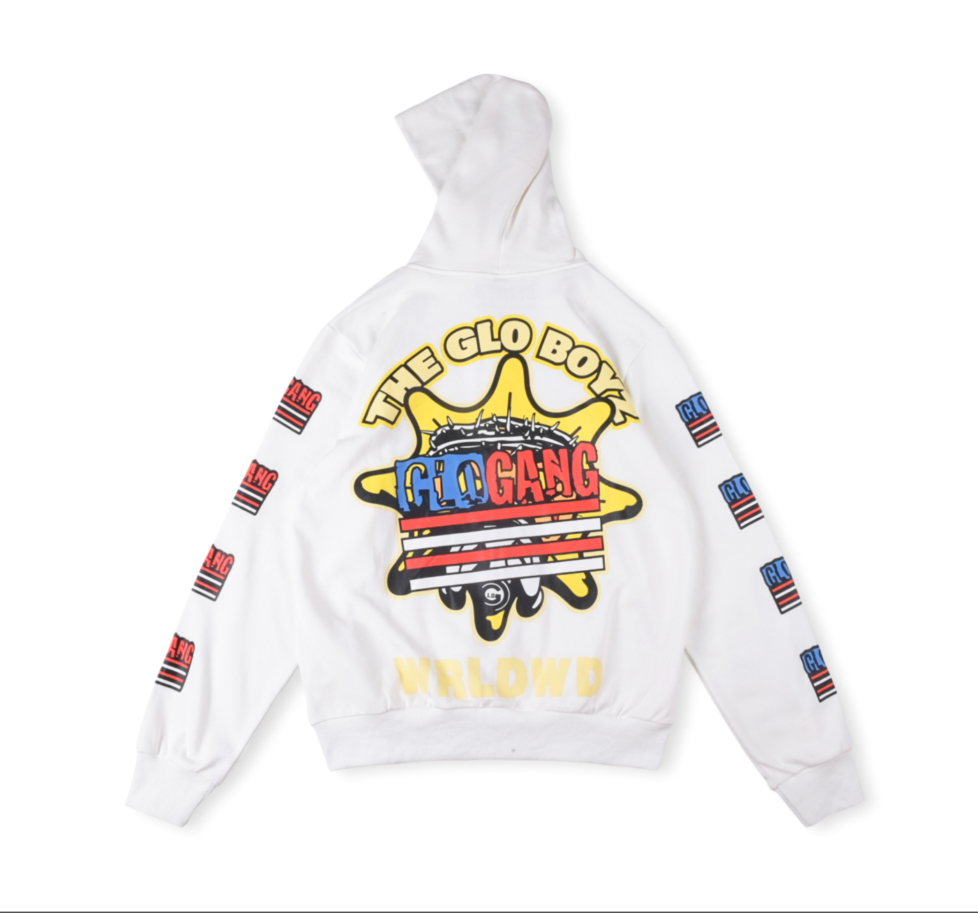 HOODIE ZIPPER GLO GANG CHILL ON TE SUN