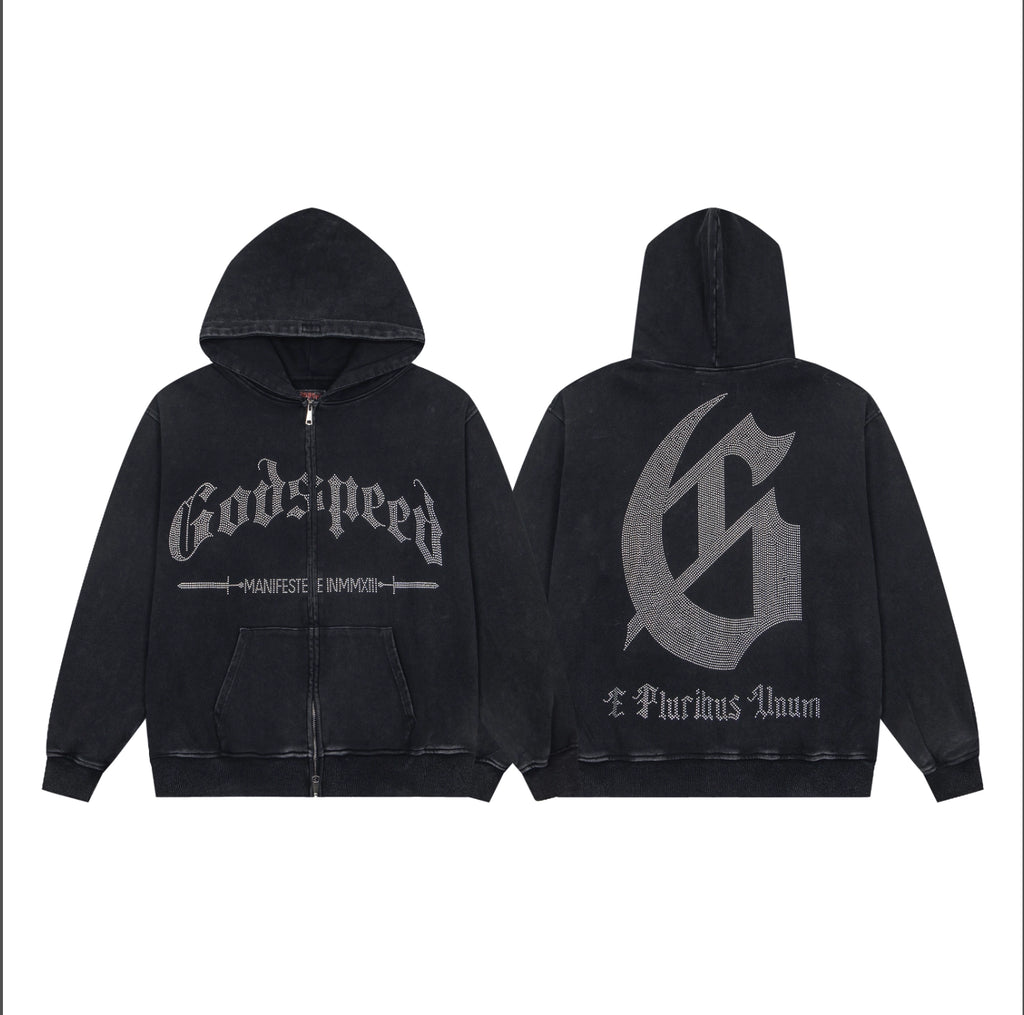 HOODIE ZIPPER GODSPEED