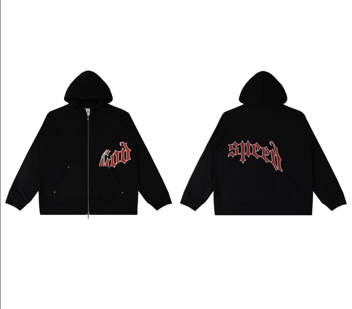 HOODIE ZIPPER GODSPEED