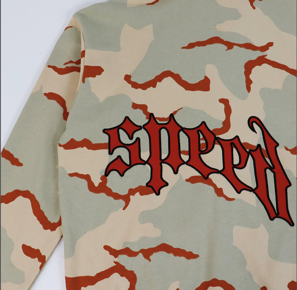 HOODIE ZIPPER CAMO GODSPEED