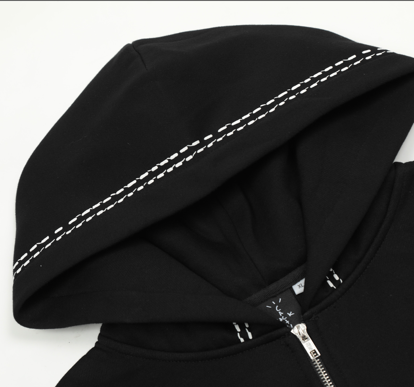 HOODIE ZIPPER CACTUS JACK BLACKOUT