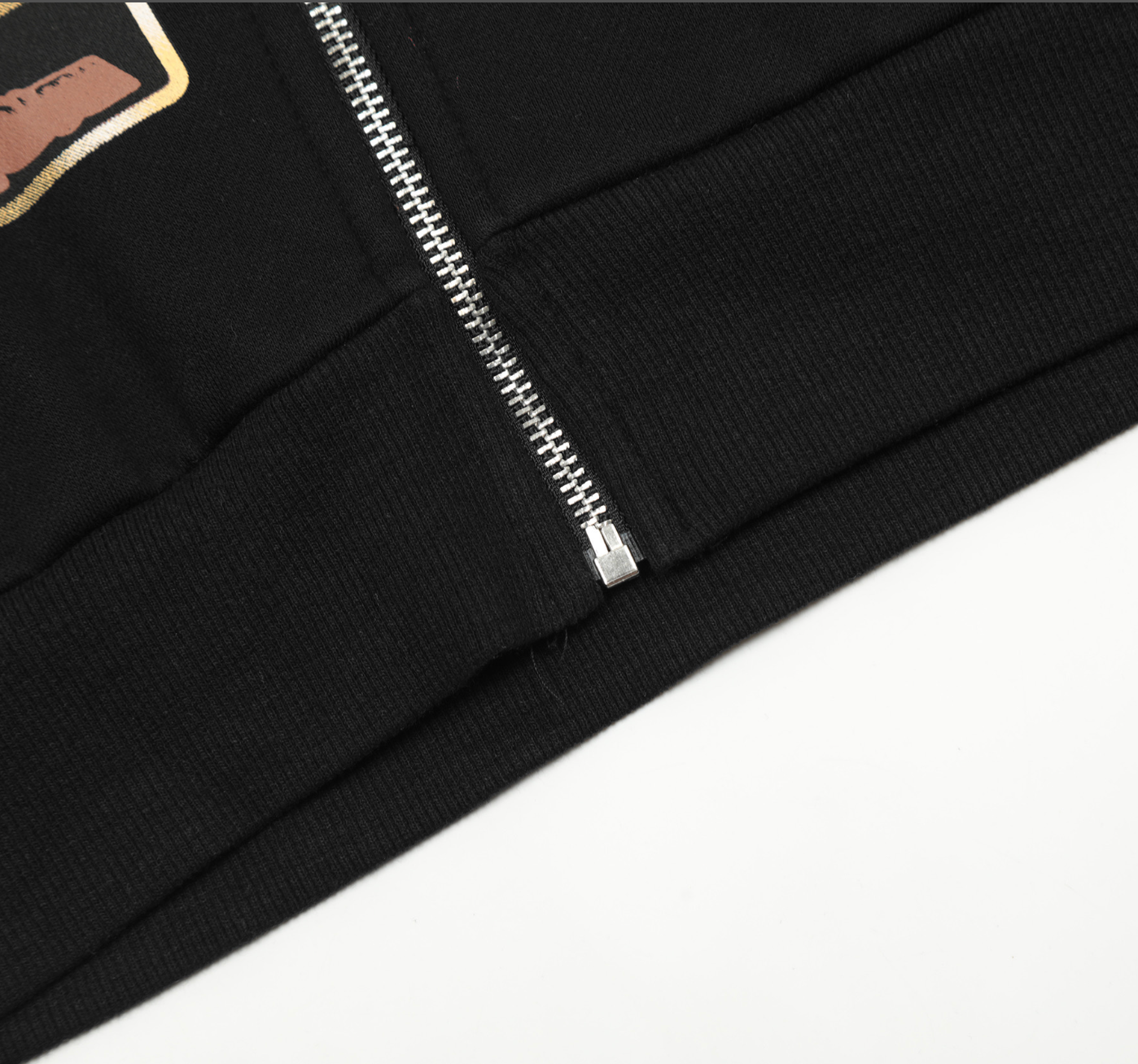 HOODIE ZIPPER CACTUS JACK BLACKOUT
