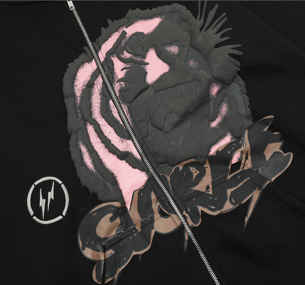 HOODIE ZIPPER CACTUS JACK FRAGMENT SUNRISE
