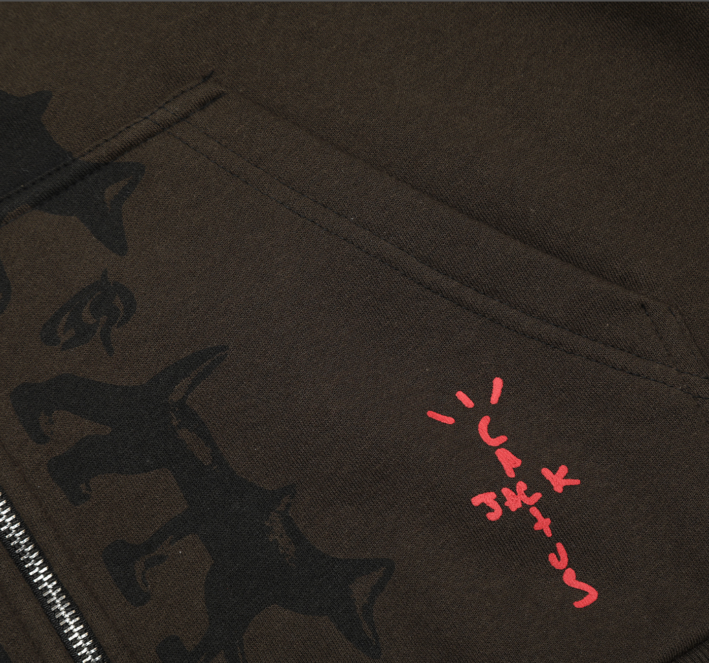 HOODIE ZIPPER CACTUS JACK REVERSE DOG