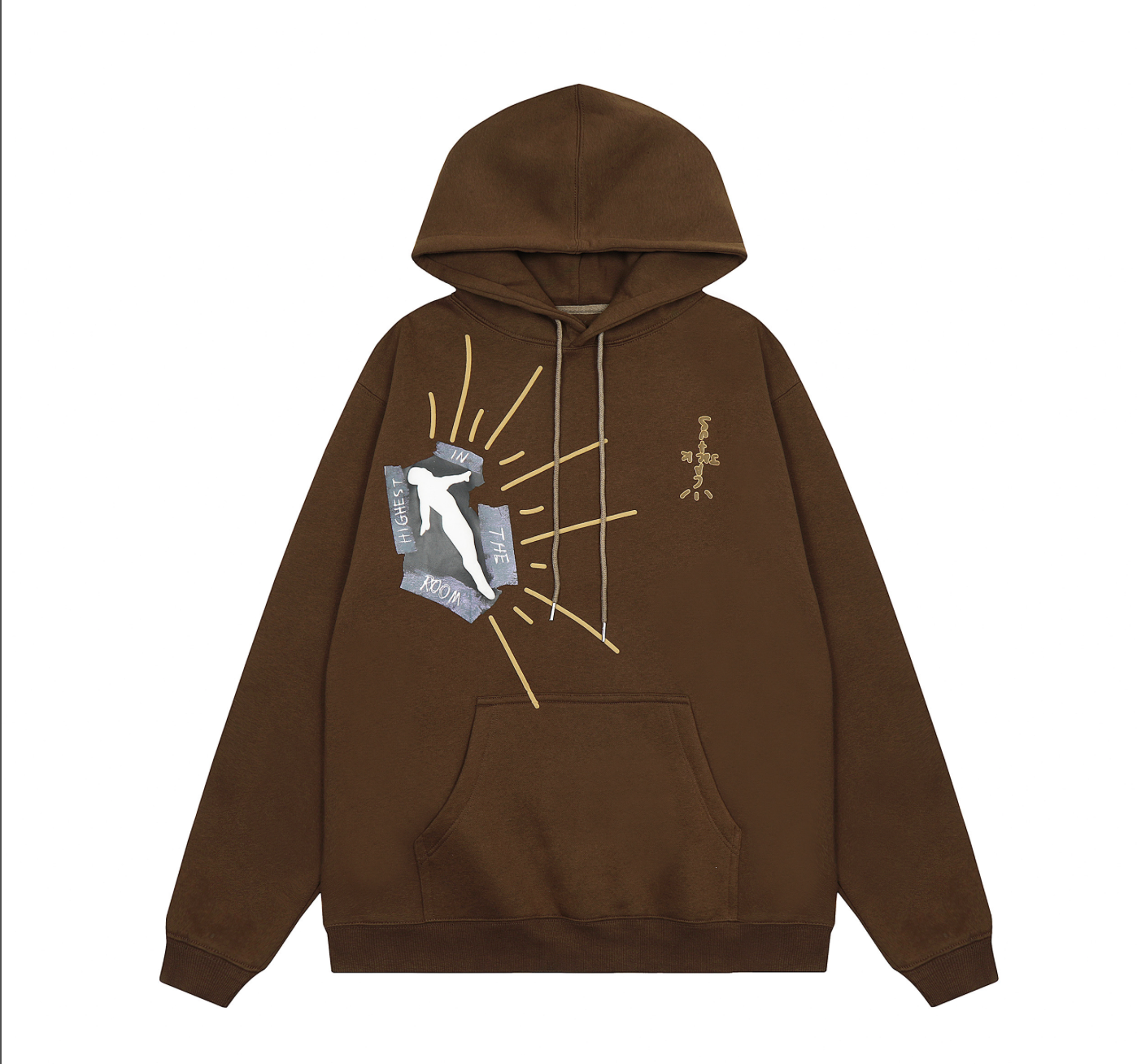 HOODIE CACTUS JACK HIGHEST IN THE ROOM
