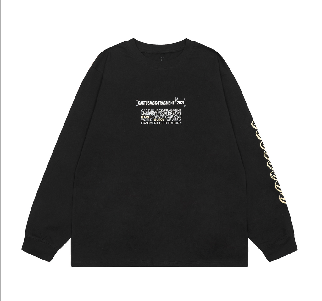 PLAYERA CACTUS JACK X FRAGMENT