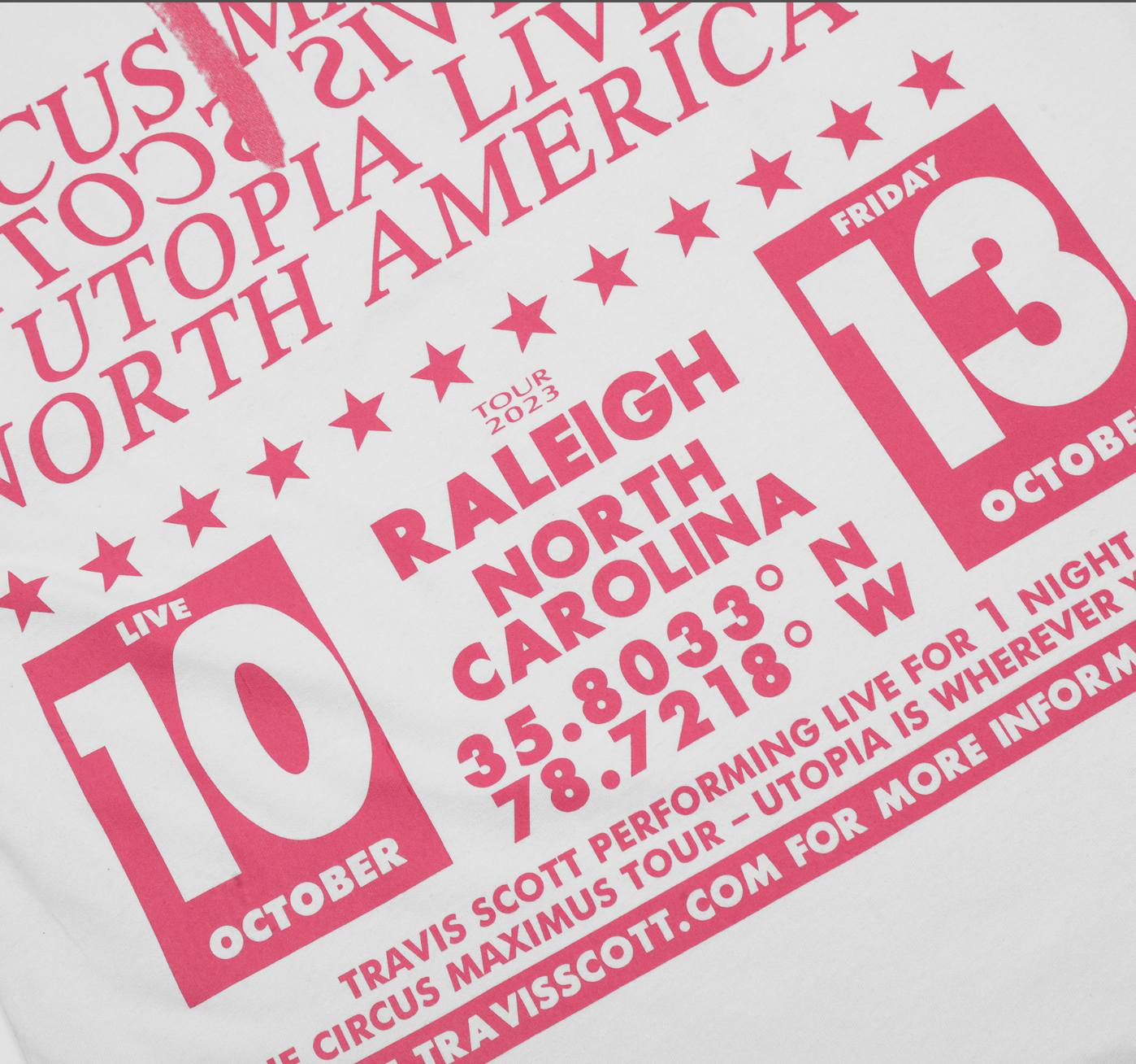 PLAYERA CACTUS JACK CIRCUS MAXIMUS