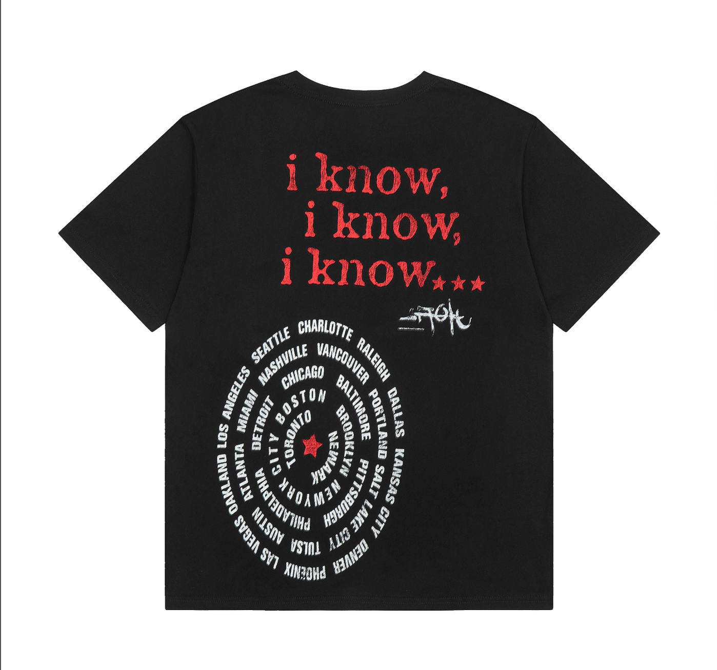 PLAYERA CACTUS JACK I KNOW