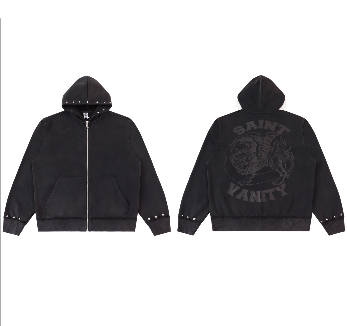 HOODIE ZIPPER SAINT VANITY