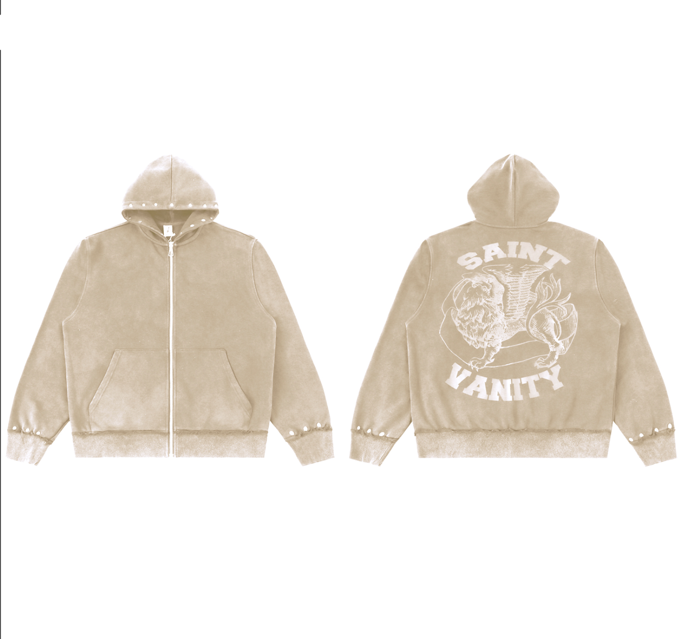 HOODIE ZIPPER SAINT VANITY