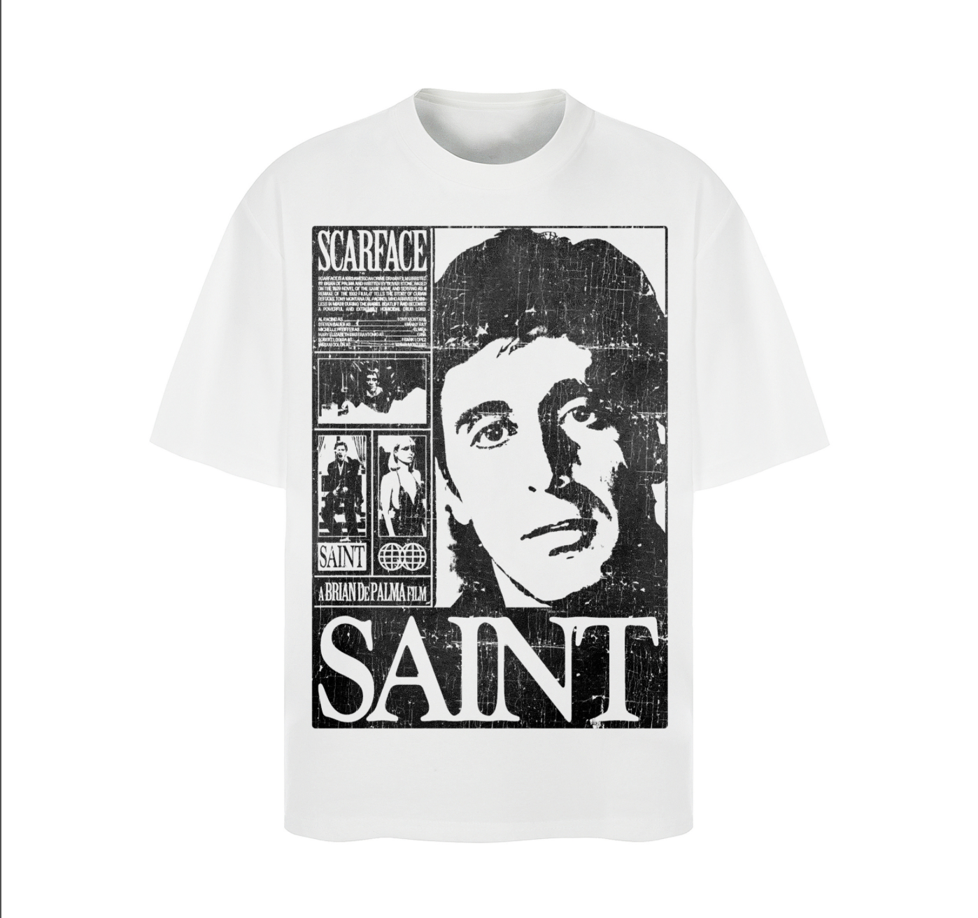 PLAYERA SAINT VANITY X SCARFACE
