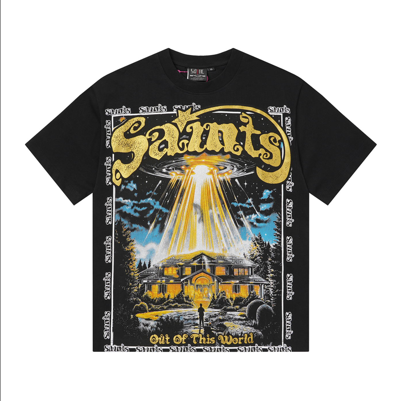 PLAYERA SAINT VANITY OUT OF THIS WORLD