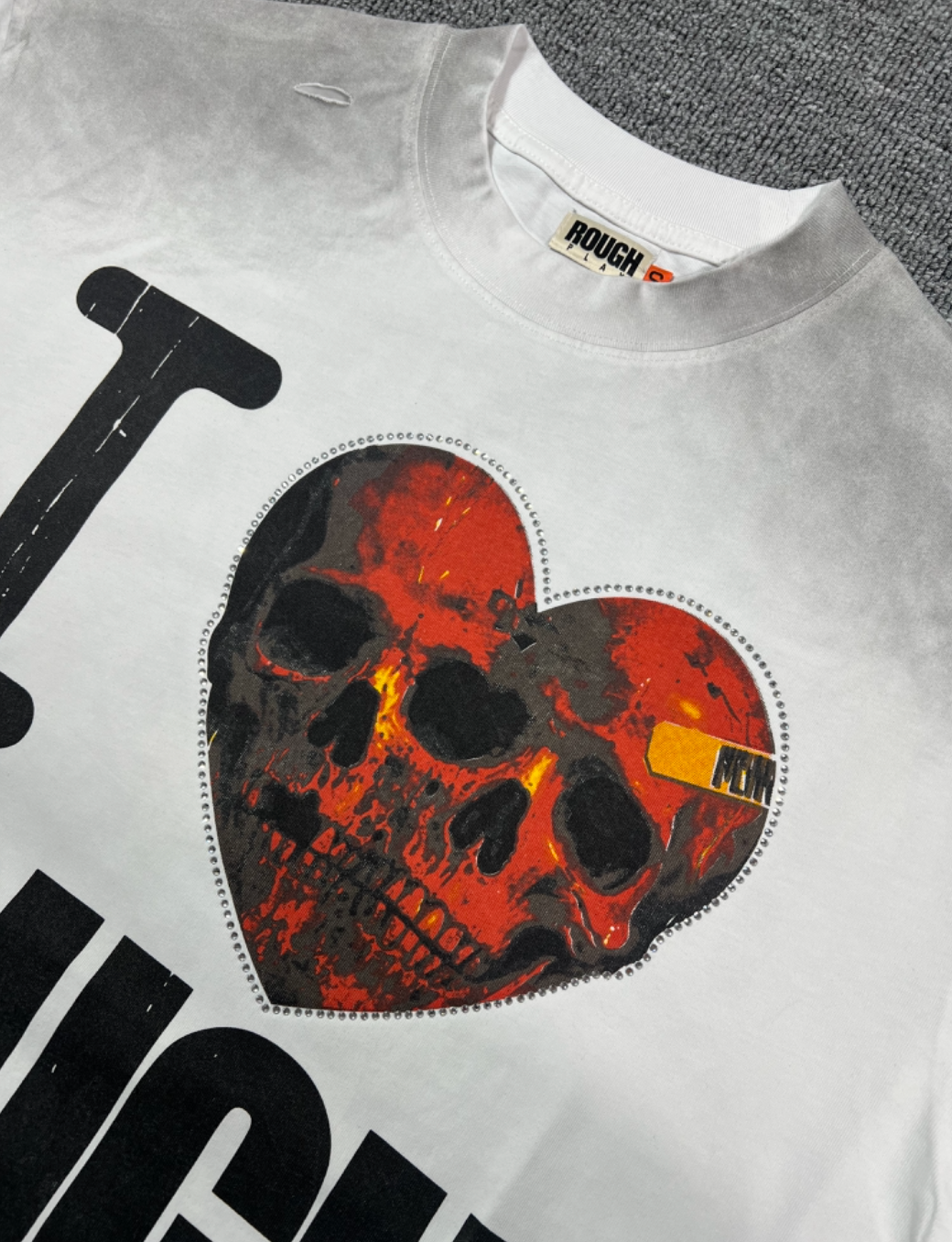 PLAYERA ROUGH PLAY I LOVE ROUGH