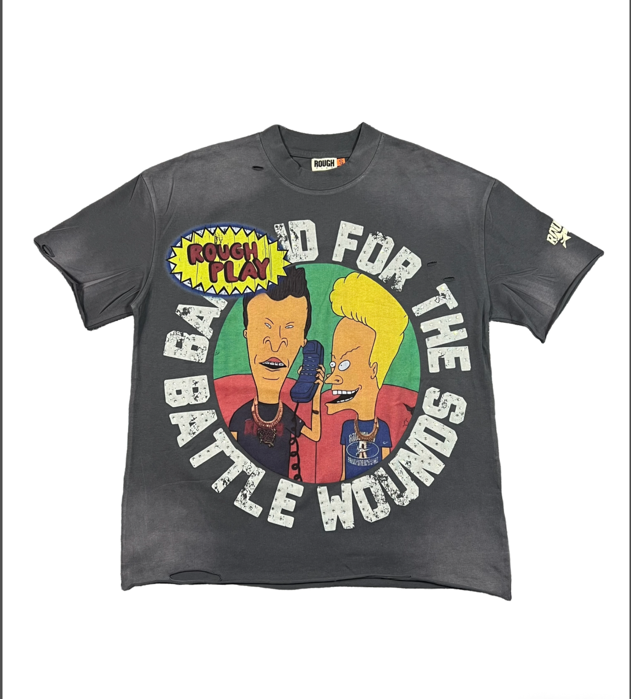 PLAYERA ROUGH PLAY X BEAVIS Y BUTT