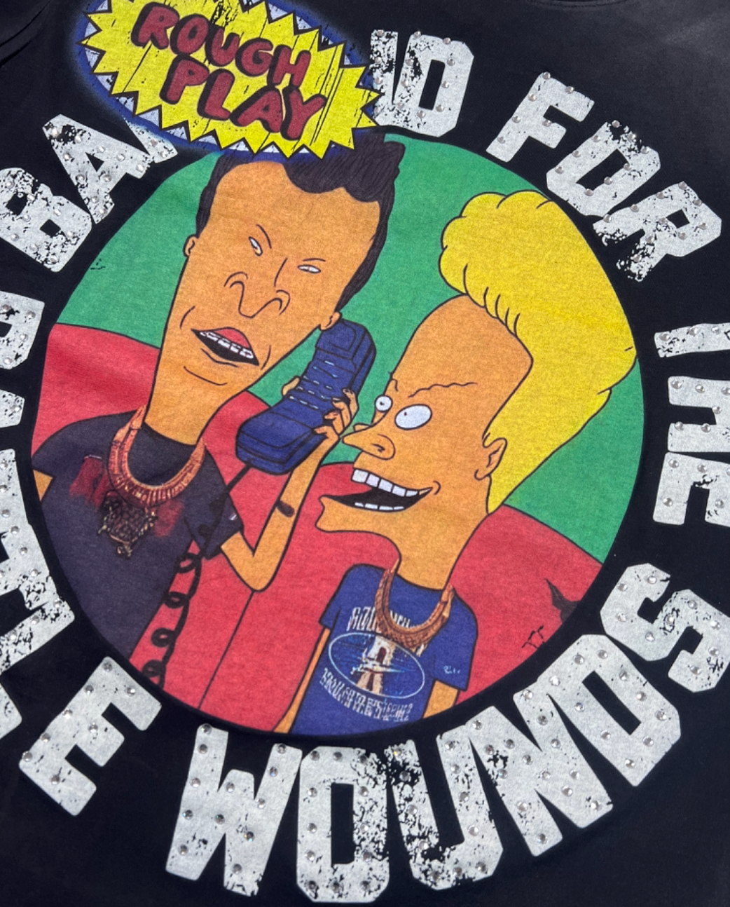 PLAYERA ROUGH PLAY X BEAVIS Y BUTT