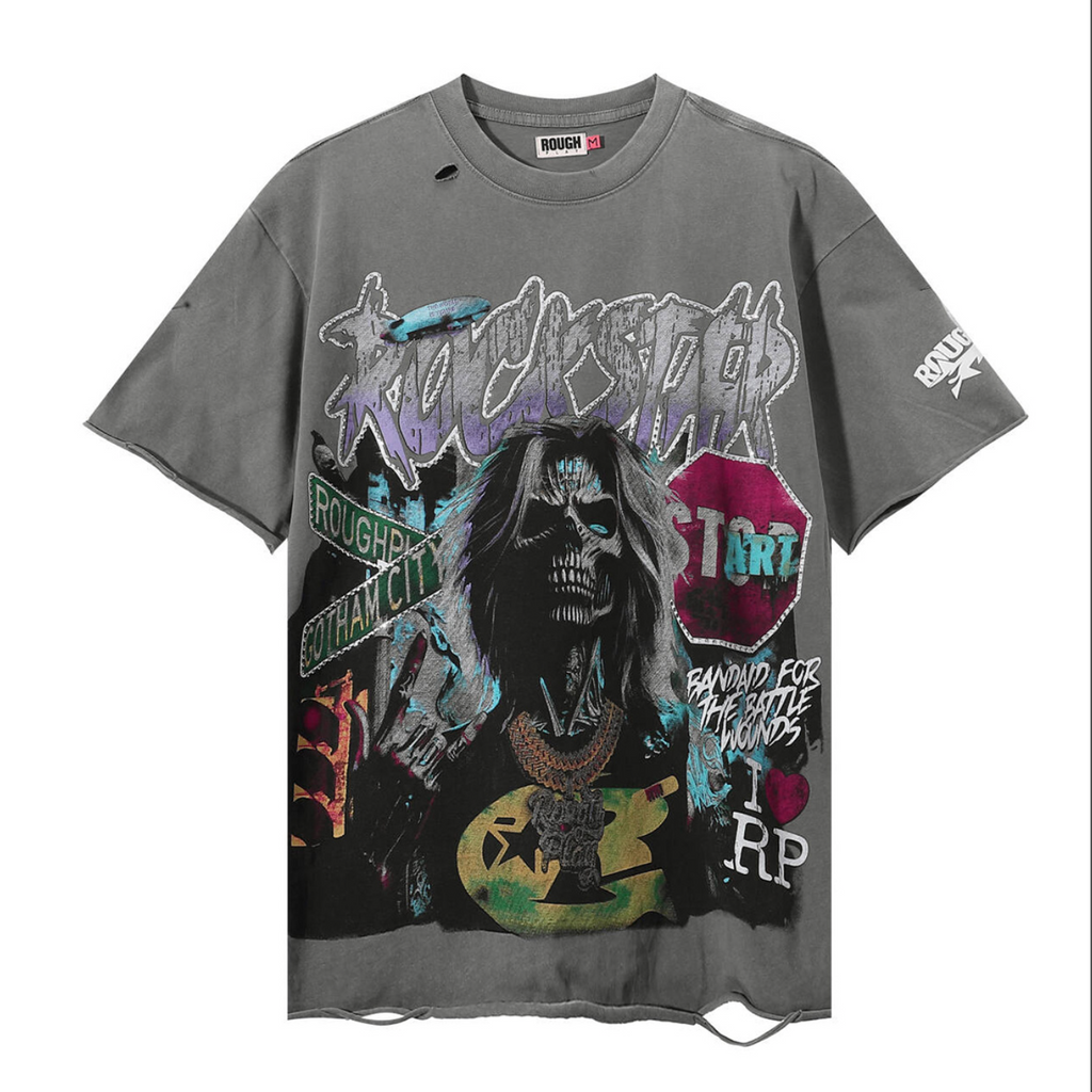 PLAYERA ROUGH PLAY ROCKSTAR