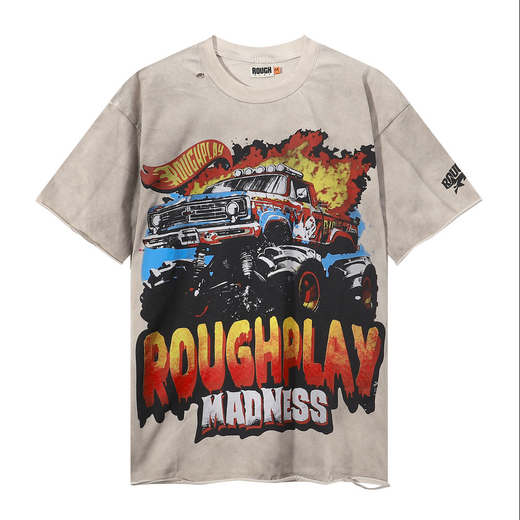 PLAYERA ROUGH PLAY X HOT WHEELS