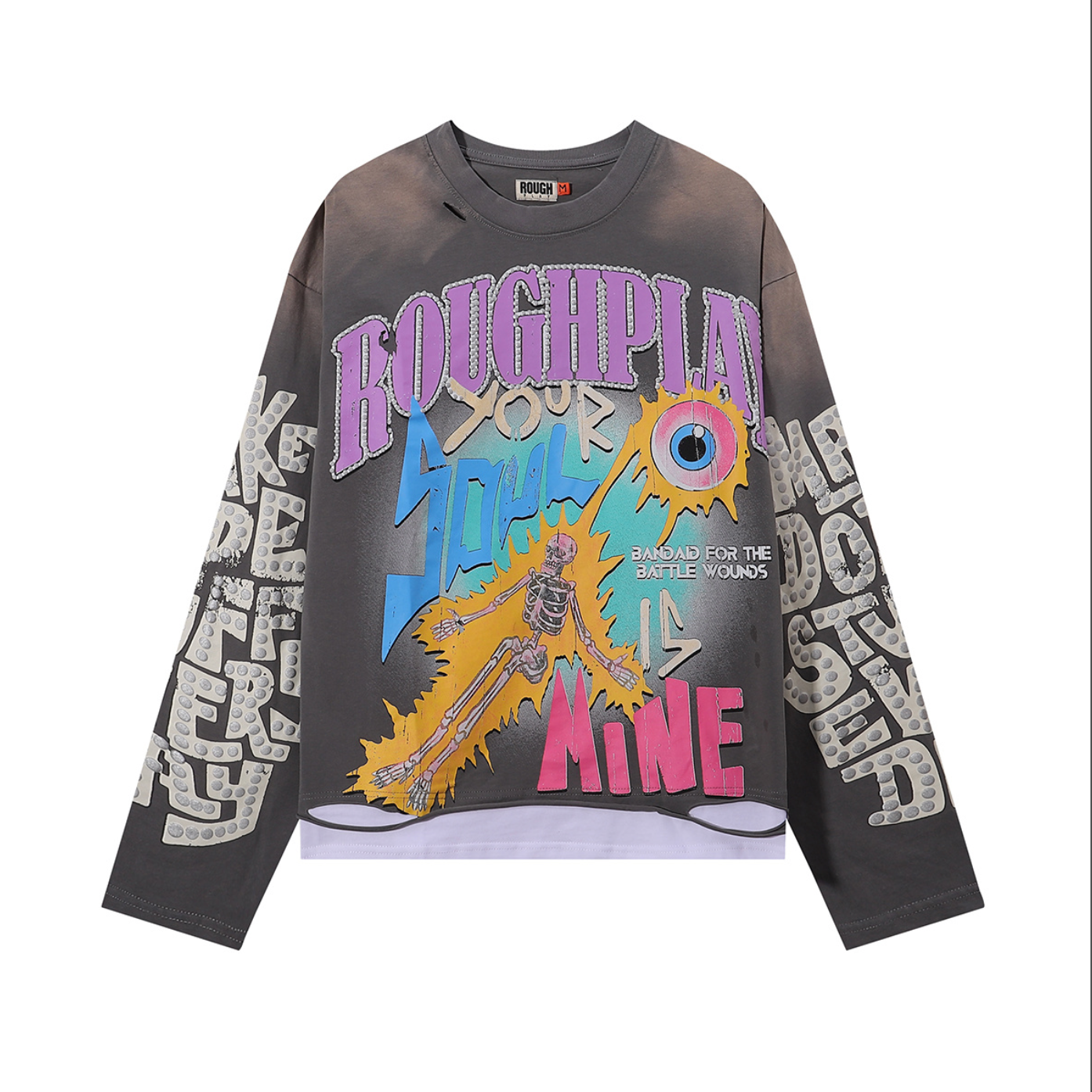 PLAYERA ROUGH PLAY YOUR SOUL IS MINE