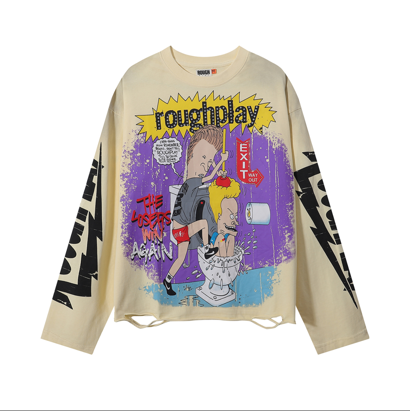 PLAYERA ROUGH PLAY X BEAVIS Y BUTT