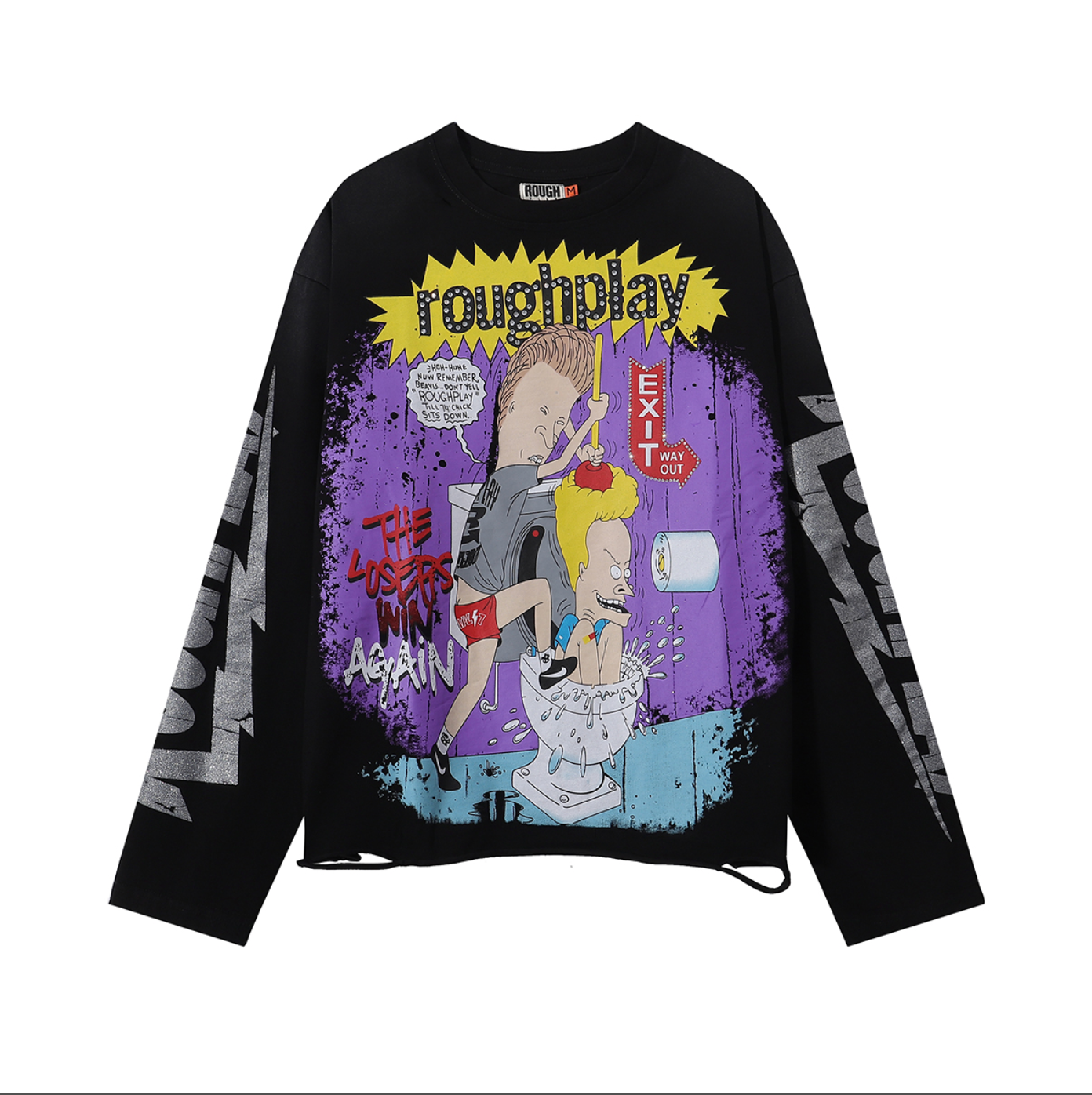 PLAYERA ROUGH PLAY X BEAVIS Y BUTT