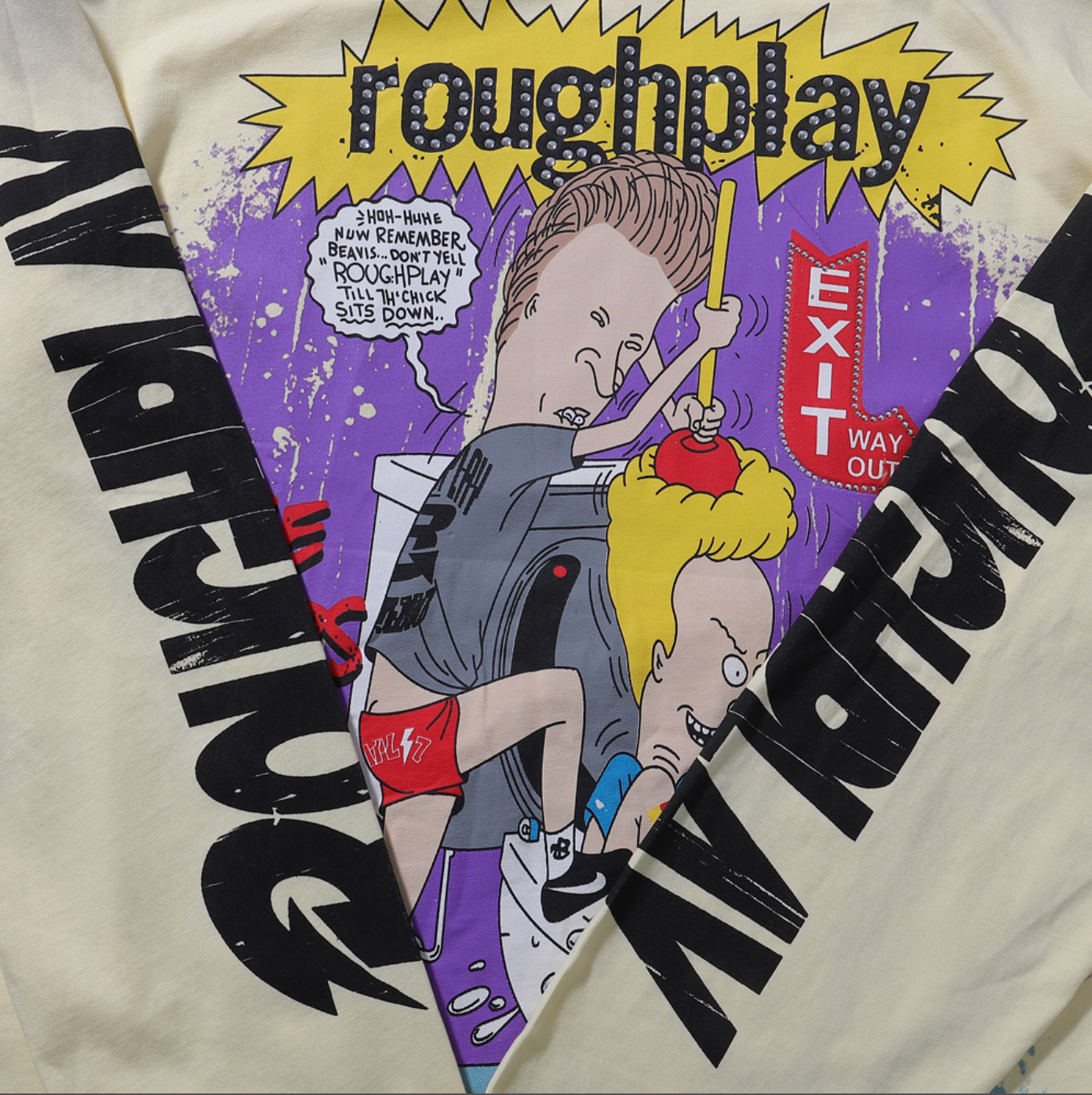 PLAYERA ROUGH PLAY X BEAVIS Y BUTT