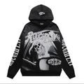 HOODIE ROUGH PLAY B/N
