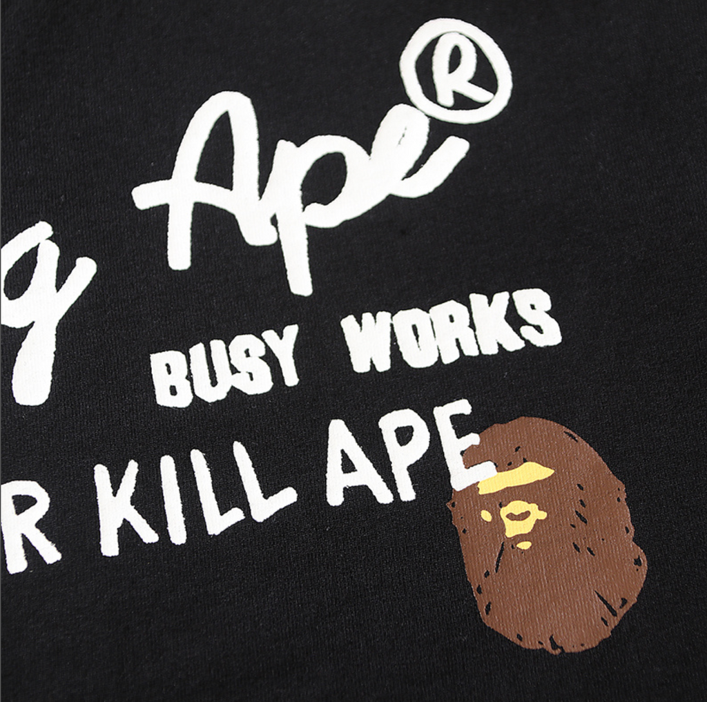 PLAYERA BAPE BUSY WORKS