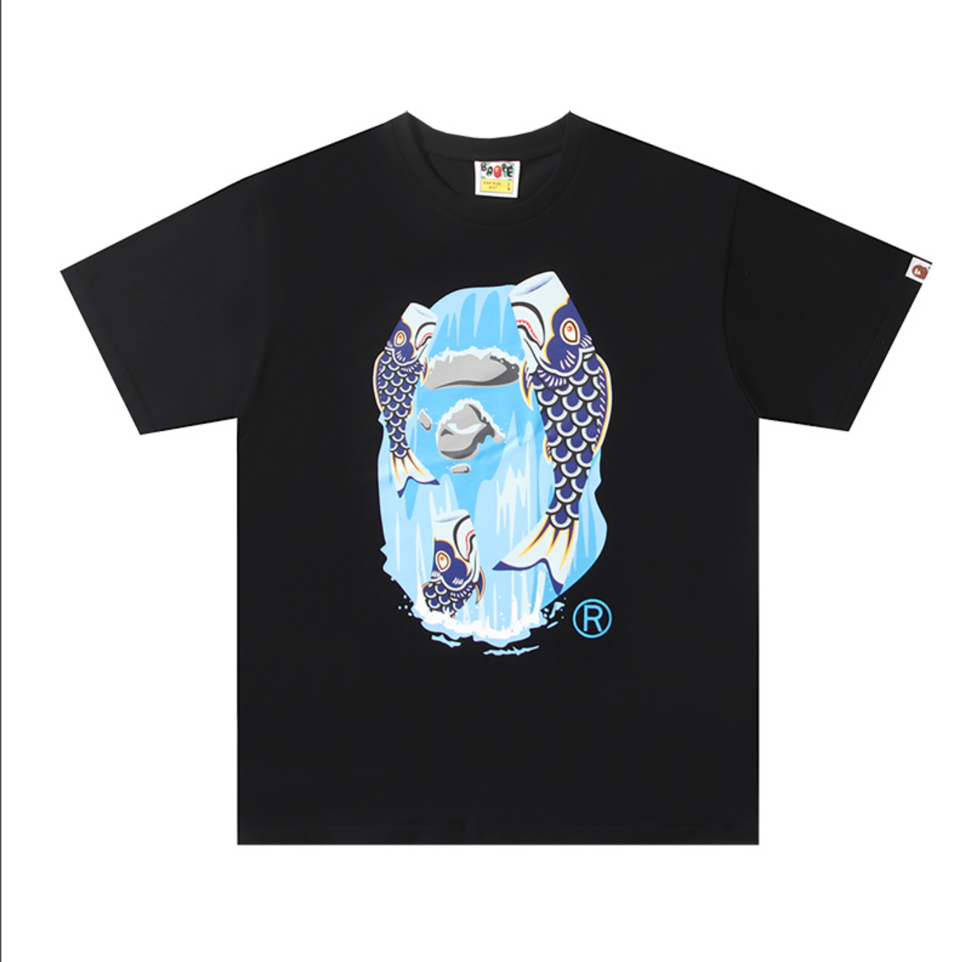 PLAYERA BAPE KOINOBORI WATERFALL