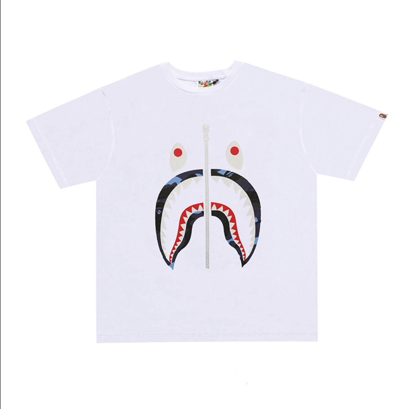 PLAYERA BAPE SHARK CAMO