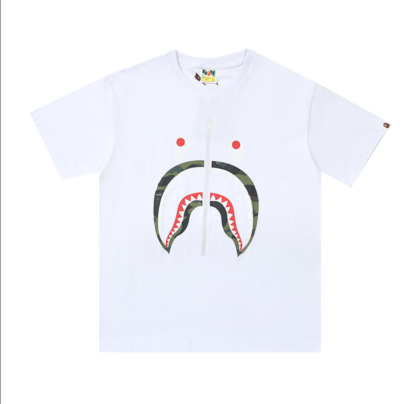 PLAYERA BAPE SHARK CAMO