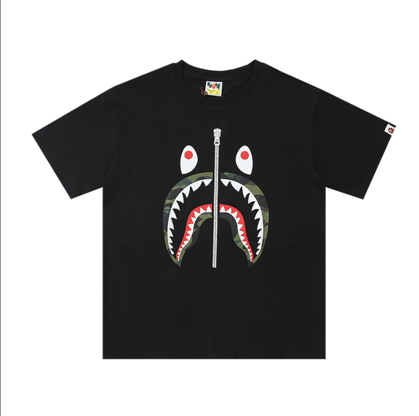 PLAYERA BAPE SHARK CAMO