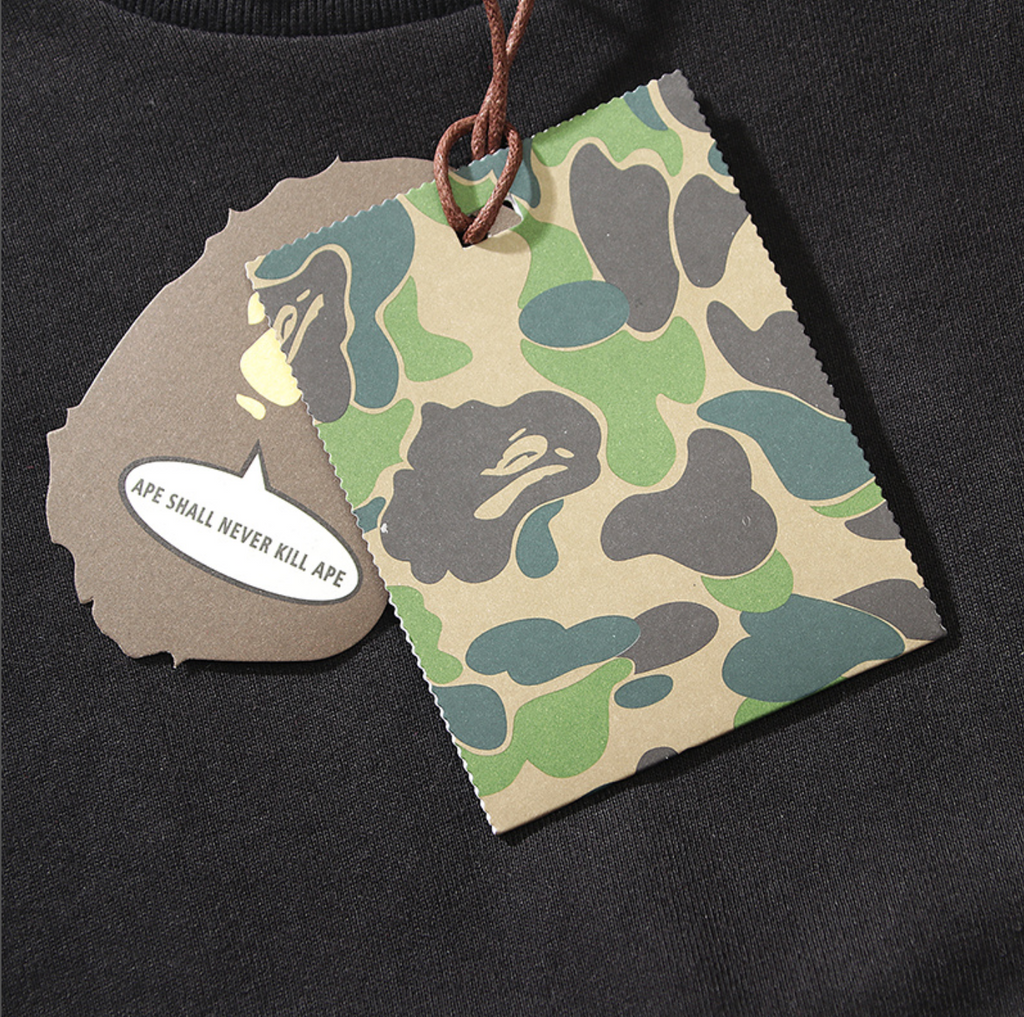PLAYERA BAPE PATCH