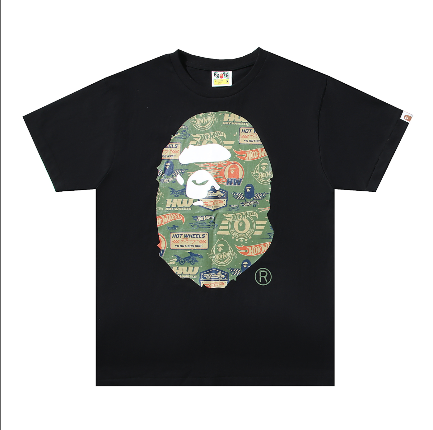 PLAYERA BAPE X HOT WHEELS