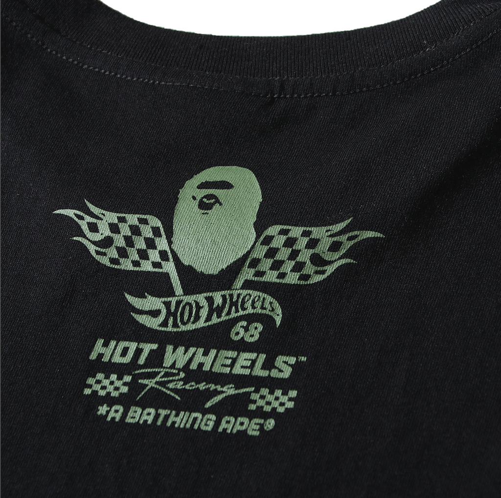 PLAYERA BAPE X HOT WHEELS